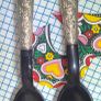 sterling silver salad servers Image 2