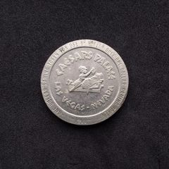 Ceasars Palace , Las Vegas , Nevada , One Dollar Gaming Token - 1980