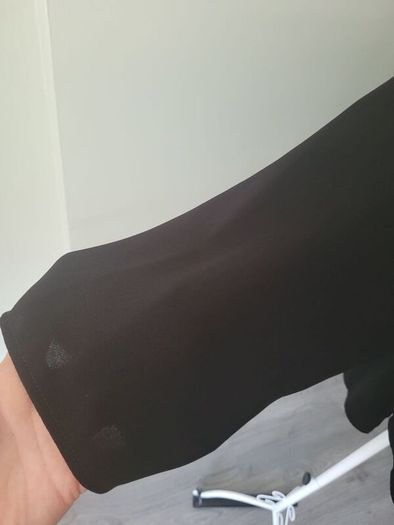dunnes black blouse