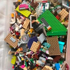 Large 15kg Box of Genuine LEGO - Multiple Sets Included with all the minifigures
