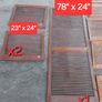 louvered cabinet doors Image 8