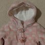 Pink Duffle Baby Coat, fleece lined, New With Tags Image 4