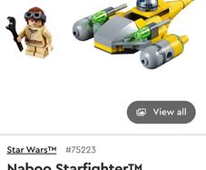 LEGO Star Wars Naboo Starfighter Microfighter (#75223)