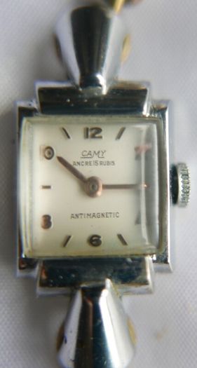 Vintage1930s CAMY Ancre 15 Rubis Ladies Watch Vintage Hand Wind Up Wrist Watch Art Deco Swiss Made Working