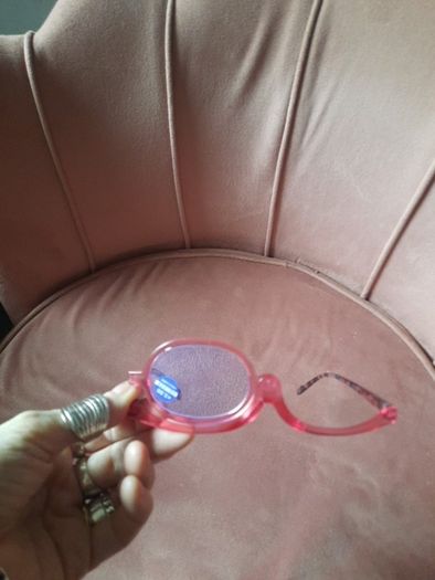 make up glasses