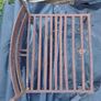 Antique Cast Iron Cottage Fireplace Grate / Fire Basket Image 5