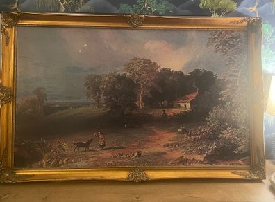 "Country Landscape" by artist Jasper Francis Cropsey