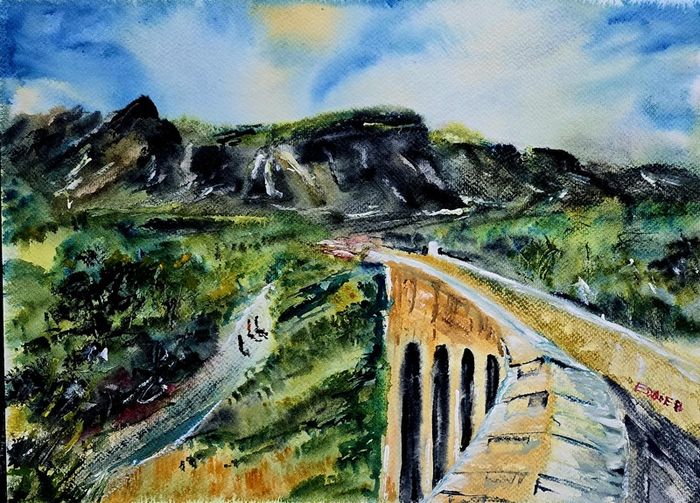 Waterford Greenway watercolour