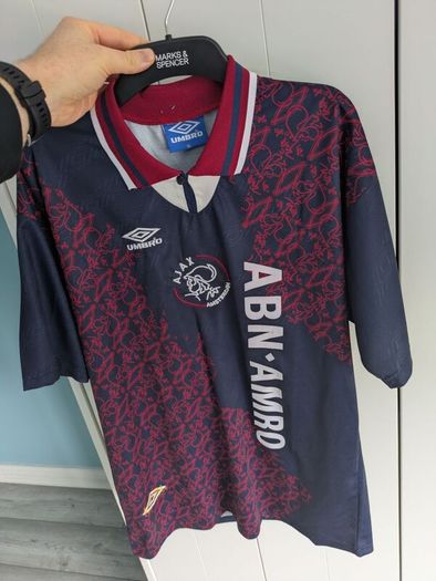 Retro Ajax 1994-95 Away Kit - Seedorf 6. Men's XL.