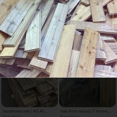 Solid oak flooring 25 sqm