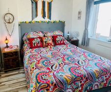 Emma Super King Ottoman bed and mattress if wanted