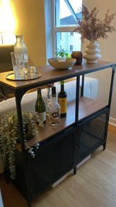 IKEA Furniture Bundle - FJALLBO Unit, VITTSJO Shelf & KALLAX Bench with Inserts