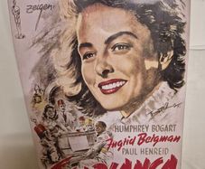 Casablanca Metal Tin Sign