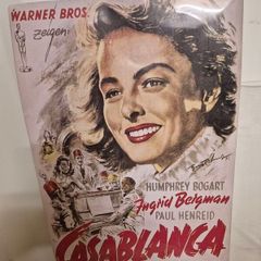 Casablanca Metal Tin Sign
