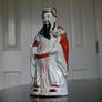 Vintage Asian Man Porcelain Figurine  Hand Painted Image 6