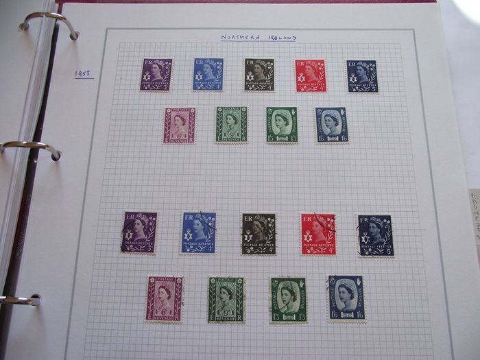 A valuable comprehensive collection of Elizabeth II stamps, hinged in the album (1952-2000)