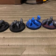 Warhammer 40k Tyranid Ripper swarms x 4