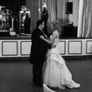 Beautiful duchess stain hand embroidered wedding dress Image 4