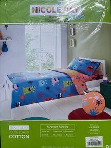 kids duvet and fitted sheet-junior side
