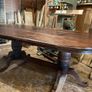 Solid cherry wood table Image 3