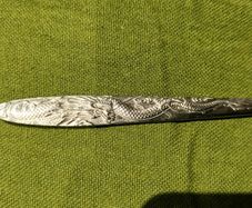NEW Titanium Spoon Dragon Collectible