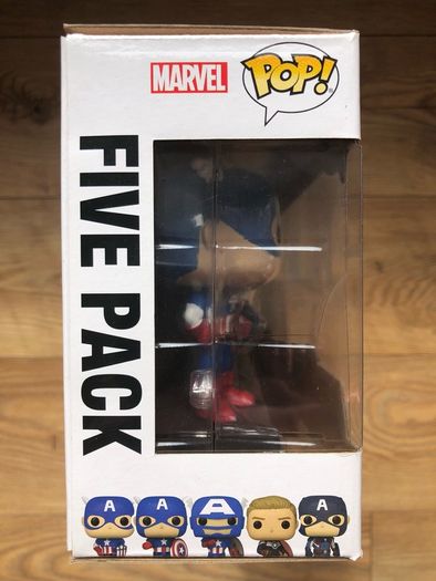 Captain America: Through the Ages 5 Pack Funko Pop!