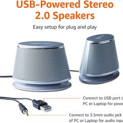 Amazon basics 2.0 Computer Speakers