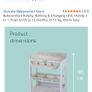 Changing table + bathtub Image 3