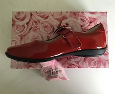 Lelli Kelly Red Patent (DD01) School Dolly Rosie