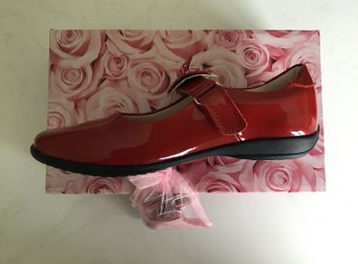 Lelli Kelly Red Patent (DD01) School Dolly Rosie