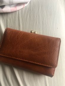 tan purse