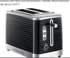 Inspire Black 2 Slice New Toaster