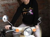 Me before coffee and me after coffee horse unicorn sweatshirt jumper