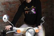 Me before coffee and me after coffee horse unicorn sweatshirt jumper