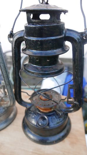 Paraffin Storm Lanterns (garden decoration)