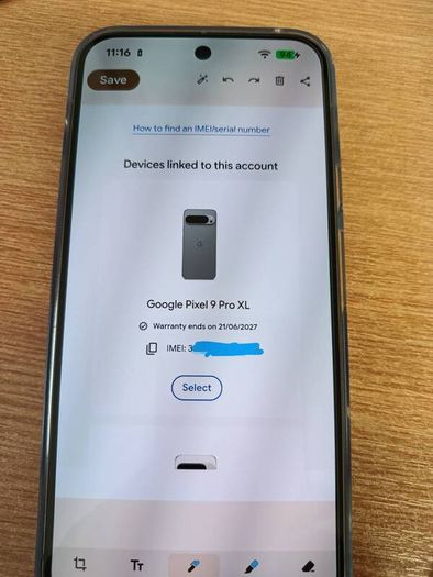 Google pixel 9 pro xl Mint condition