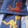 Double duvet cover Dinosaurs & matching fleece blanket Image 3