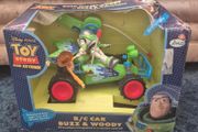 Disney Pixar Toy Story and Beyond Racing RC Car Woody Buzz Lightyear