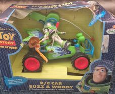 Disney Pixar Toy Story and Beyond Racing RC Car Woody Buzz Lightyear