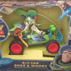 Disney Pixar Toy Story and Beyond Racing RC Car Woody Buzz Lightyear