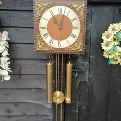 1940s German Hermle Wall Clock
