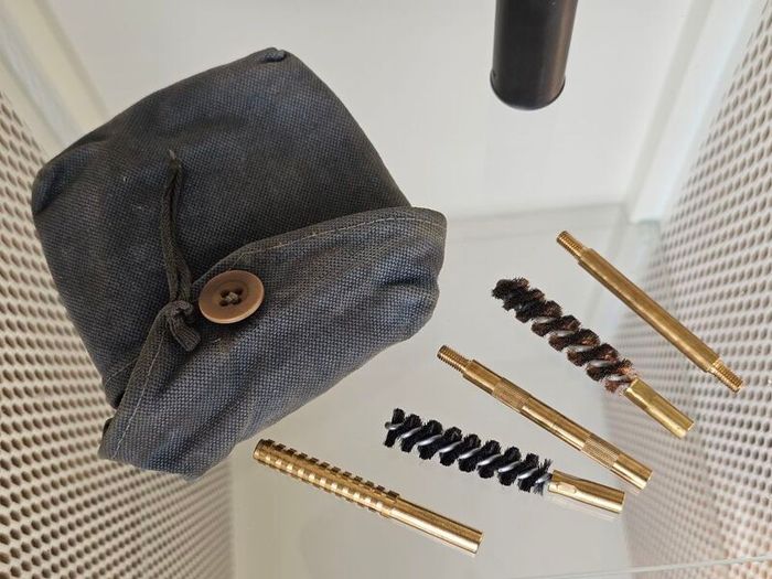 Vintage Swiss Army Military Issued M1949 SIG P210 Pistol Cleaning Kit Collectable Militaria