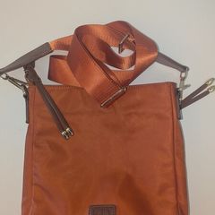 Kilkenny Design KD Adola Nylon Crossbody Bag, Terracotta, As New