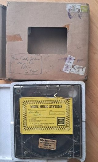 Rare Vintage Nidec Music Systems Cartridges Dublin Muzak Tapes Set of 4