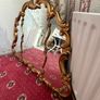 Rare Vintage 1930s Gilded Triptych Mirror Image 2