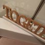 Together  4 piece wooden candle holder Image 3