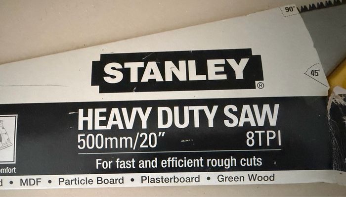 Stanley / Spear&Jackson Hand Saws x 3