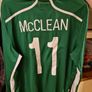 Signed James McClean match issued Ireland shirt vs england 2013 Image 5
