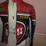 Vintage Ash Division Lucky Arrow Leather Motorbike Jacket - Small size Image 3