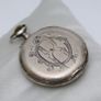 Vintage Bordeaux  Gents Mechanical  Silver Pocket Watch Image 6